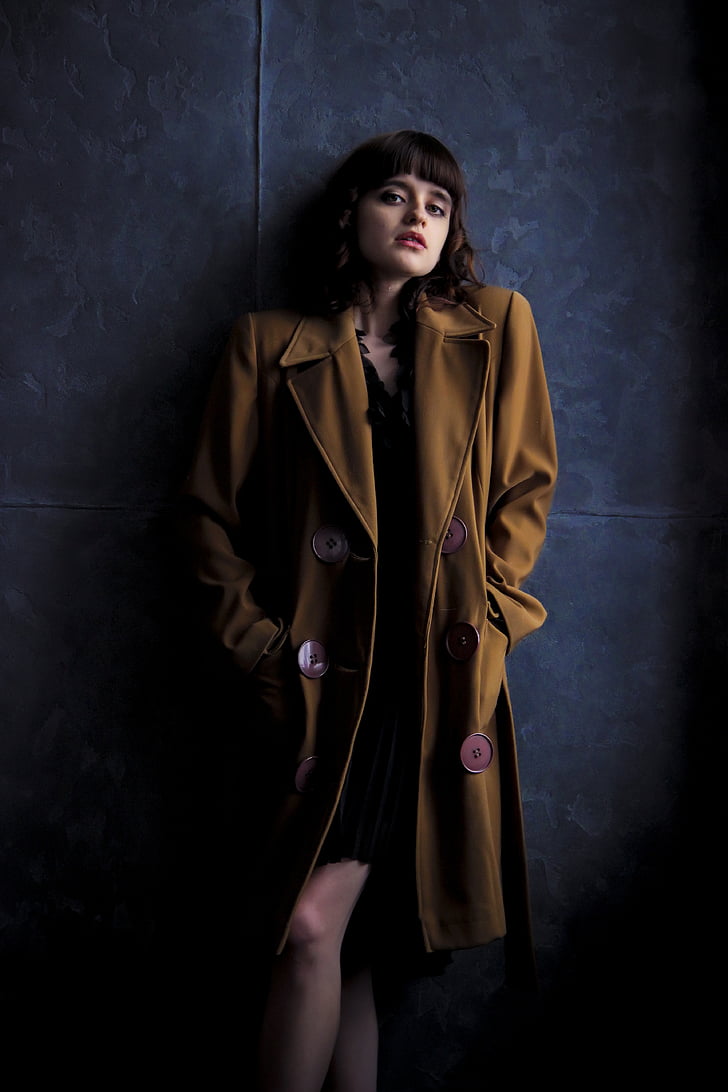Perfect Wardrobe for Fall girl coat old coat brown coat preview1