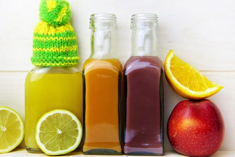 Have a Flat Stomach juice lemon orange apple1